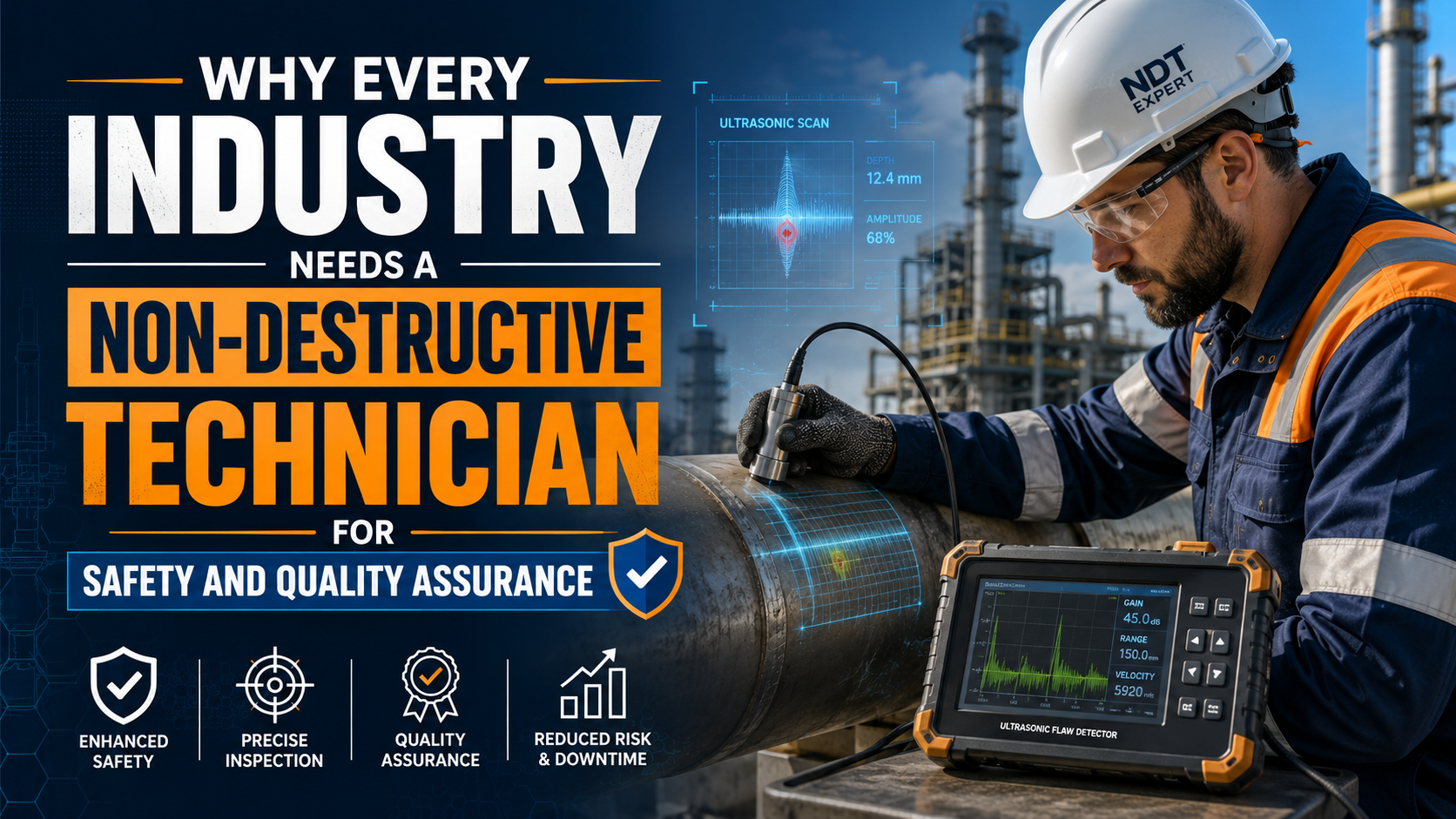 Why Every Industry Needs a Non-Destructive Technician for Safety and Quality Assurance